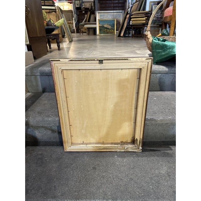 1970s Painted Ceramic Tile with Scottish Shepherd Dog, 1970s For Sale - Image 5 of 6