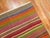 Textile Vintage Zabihi Collection Striped Colorful Turkish Gallery Size Kilim - 5'3" x 13'5" For Sale - Image 7 of 8