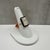 Contemporary Designer Effy White Topaz Diamond Enamel Ring 14kt Gold 9.80ct NWT, Size 7 For Sale - Image 3 of 6