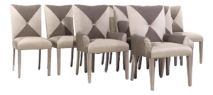 Sally Sirkin Lewis for J Robert Scott Dining Chairs - Set of 10