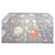 21st Century Turkish Oushak 12X16 Grey, Ivory, Orange & Slate Blue Handmade Area Rug #1144179 For Sale - Image 4 of 13