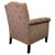 Antique English Mahogany Lounge Chair For Sale - Image 6 of 13