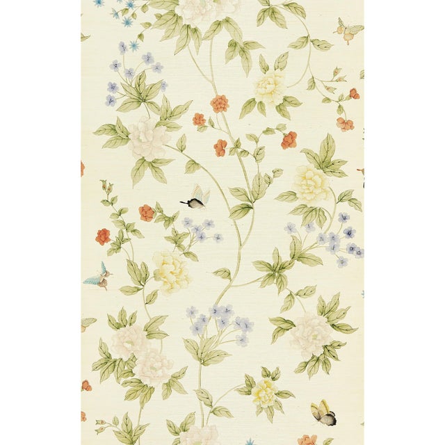 Contemporary The House of Scalamandré Luoyang Garden Sisal Wallcovering, Document For Sale - Image 3 of 3