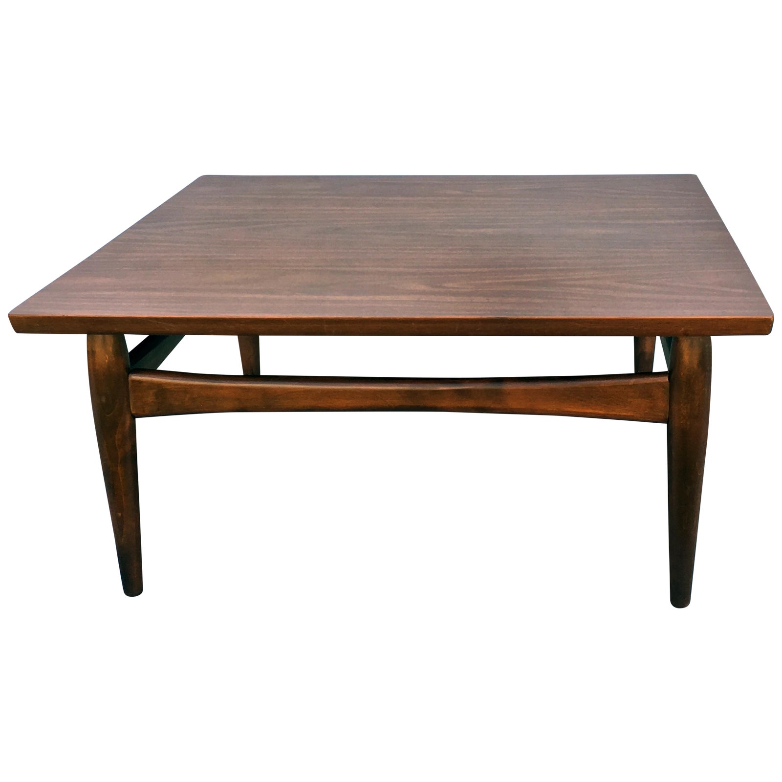 Square MidCentury Modern Coffee Table Chairish