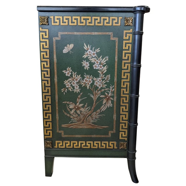 Early 20th Century Early 20th Century John Widdicomb Chinoiserie Two-Door Cabinet For Sale - Image 5 of 12
