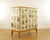 Vintage dresser crafted in pine and birch in Sweden in the 1950s covered with Illustrations `Nordens Flora`by CAM Lindman,...