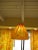 1970s Mid-Century Modern Floral Textile Chandelier For Sale - Image 9 of 10