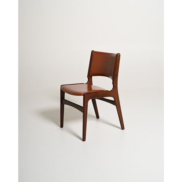 Erik Buch Vintage Danish Model 89 Chairs by Erik Buch for Anderstrup Møbelfabrik, 1960s, Set of 6 For Sale - Image 4 of 13