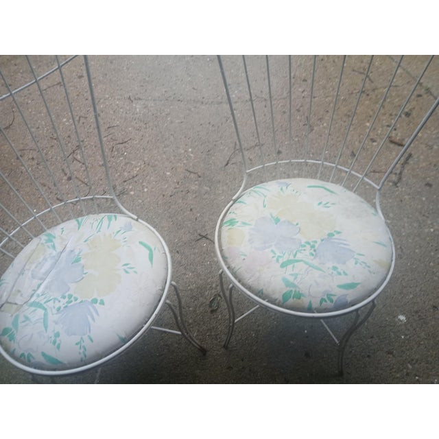 Mid-Century Modern Vintage Patio Chairs, Homecrest Style, A Pair For Sale - Image 3 of 4