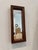 Small Vintage Wooden Wall Mirror For Sale - Image 9 of 12
