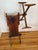 Antique Primitive Wood Yarn Spinning Wheel For Sale - Image 10 of 11