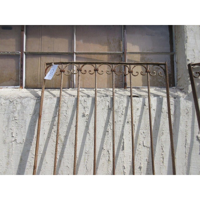 Victorian Antique Victorian Iron Gate or Garden Fence For Sale - Image 3 of 7