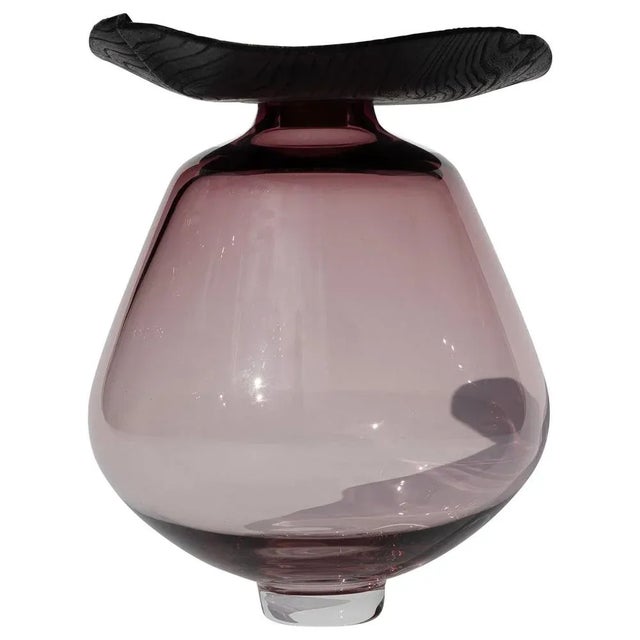 Pink Fukui Stacking Rose Vase by Pia Wüstenberg For Sale - Image 8 of 8