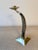 Metal Ram's Horn and Silver Candle Stick Holder For Sale - Image 7 of 10