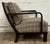 Art Deco Hickory Chair Art Deco Style Accent Chair Club Chair Lounge Chair Armchair For Sale - Image 3 of 10