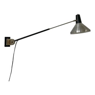 Vintage Mid-Century Telescopic Desk Lamp by H.Th.J.A. Busquet for Hala, 1950s For Sale