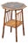 19th Century Aesthetic Movement Octagon Tiger Bamboo Two-Tier Side Table With Lacquered Top For Sale