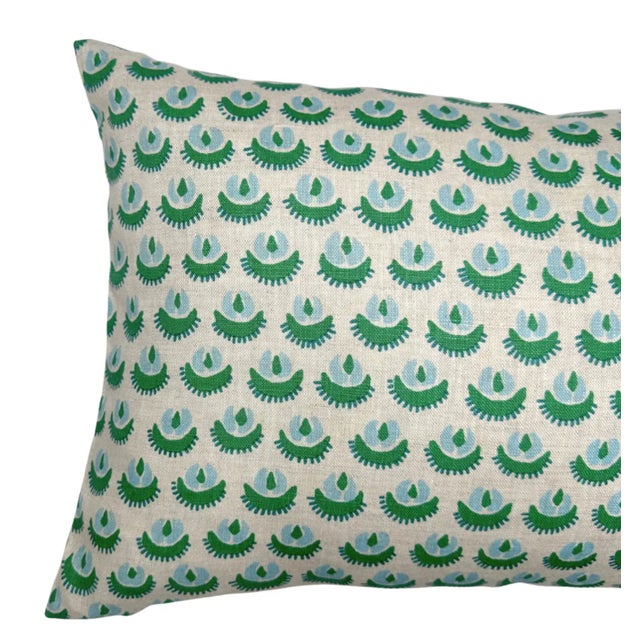 ⭐️ Ships Within 2 Days On the Front: Cadiz Printed Fabric On the Back: Ivory Linen Fabric Designer Fabric Content: 100%...