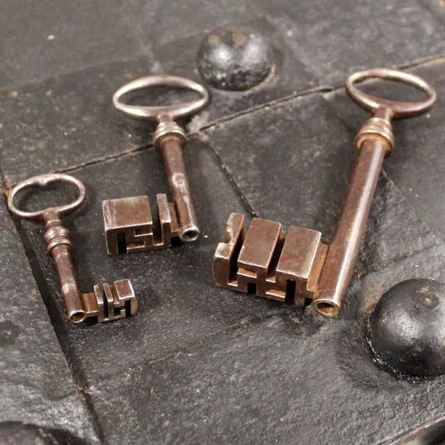 18th Century Iron Safe, France For Sale - Image 10 of 14
