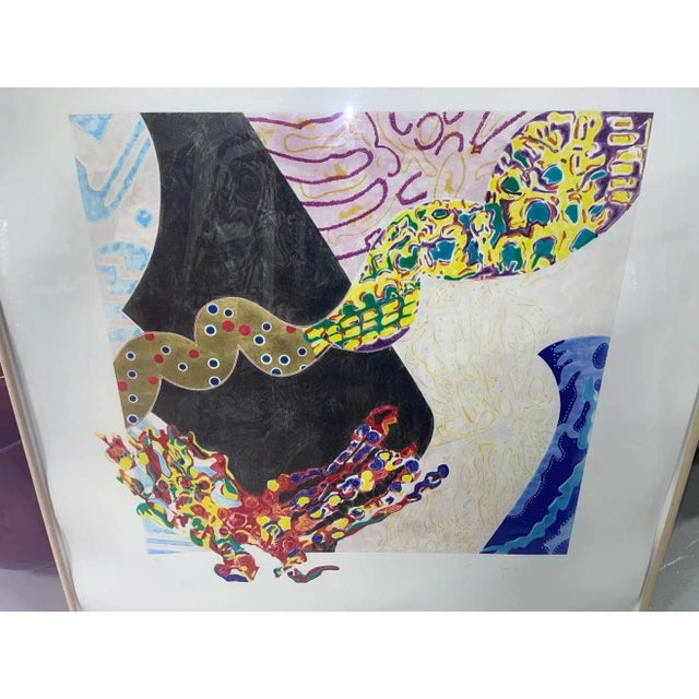 Nancy Graves 1988 “Borborygmi” Painting For Sale - Image 11 of 13