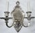 Traditional Set of Four E. F. Caldwell Silver-Plated Bronze Georgian Style Sconces For Sale - Image 3 of 12