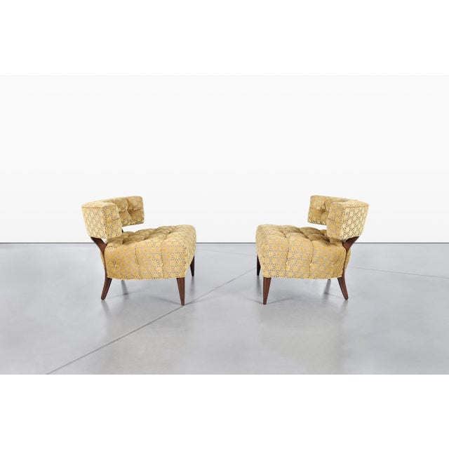 William " Billy " Haines Mid-Century Modern Sculptural Lounge Chairs Attributed to Billy Haines For Sale - Image 4 of 14