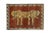 Red Hand-Knotted Gabbeh Rug in Wool with Fantasy Animal, 1990s For Sale - Image 8 of 8