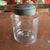 A Nice Antique Blown Glass Storage Container With Tin Lid, Circa 1850 For Sale - Image 4 of 15