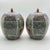 Chinoiserie Chinese Famille Rose Medallion Lidded Melon Jar Rare Matching Pair 12" Tall For Sale - Image 3 of 16