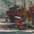 'Hong Kong Harbor' by Frank Moss Hamilton, Kowloon, Bank of Hong Kong, California Watercolor Society, San Francisco Art Institute For Sale - Image 4 of 11