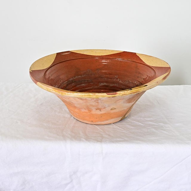 Spanish Spanish Vintage Terracotta Bowl For Sale - Image 3 of 7