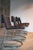 1970s Vintage Cantilever Chairs with Tubular Chromed Steel Frame, 1970, Set of 4 For Sale - Image 5 of 9