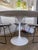 Vintage Tulip Round Table in Calacatta Marble by Eero Saarinen for Knoll Inc., 1970s For Sale - Image 10 of 11