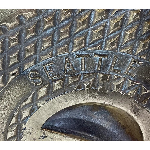 Brass Deck Passage Plate by Elliott Bronze For Sale - Image 4 of 6