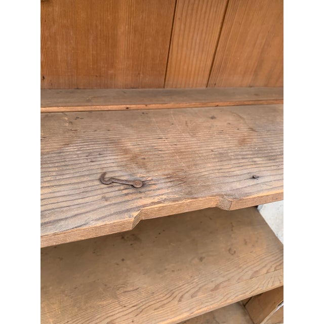 Antique Primitive Screened Pie Safe Painted Jelly Cupboard For Sale - Image 12 of 17