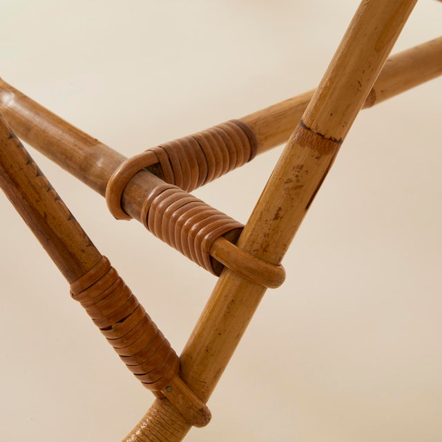 Viggo Boesen Danish Rattan “Fox Chairs”, a Pair, Mid Century, 1960's For Sale - Image 12 of 12