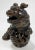 Vintage Foo Dog Figures With Bronze Finish, a Pair For Sale - Image 10 of 10