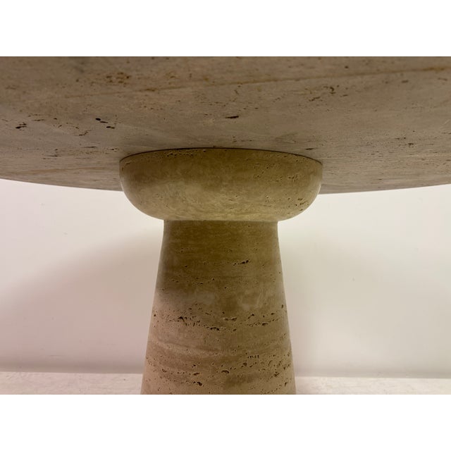 Italian Travertine Dining Table, 2010s For Sale - Image 9 of 13