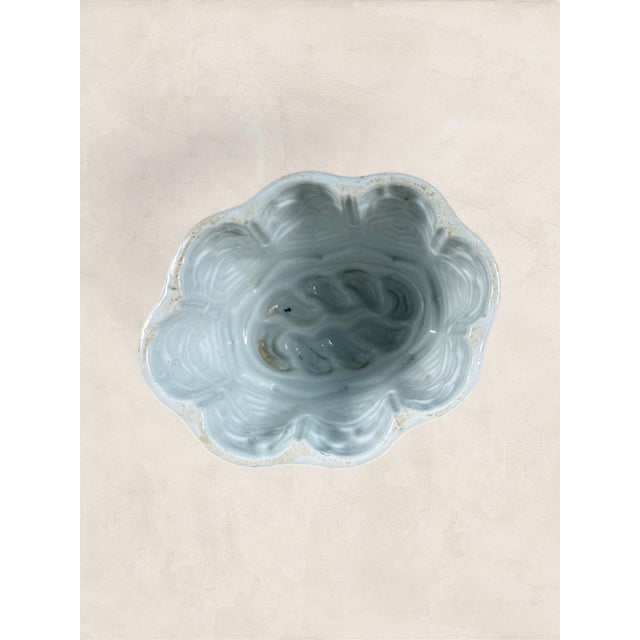 Ceramic Antique English Ironstone Jelly Mould For Sale - Image 7 of 10