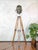 Vintage Theater Spotlight Floor Lamp on Wooden Tripod from ADB Belgium, 1960s For Sale - Image 16 of 18