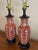Wood Vintage Oriental Ginger Jar Style Lamps - Pair For Sale - Image 7 of 11