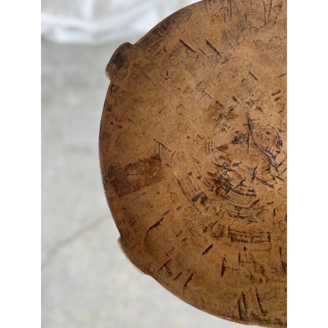 Vintage African Hehe Stool No1 For Sale - Image 9 of 14