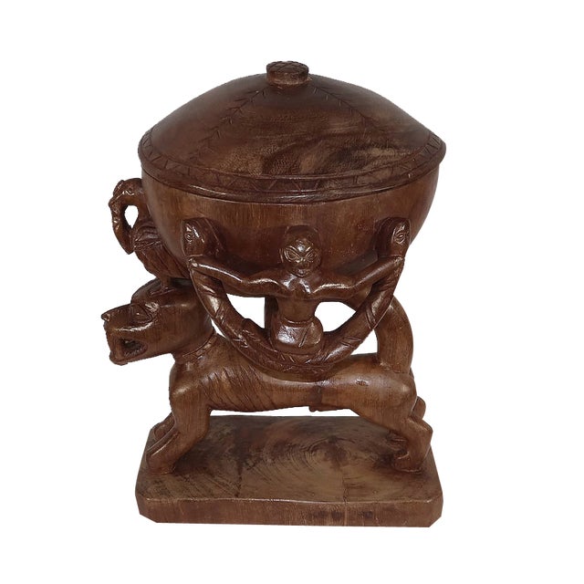 African Tobacco Pot, 20th Century For Sale