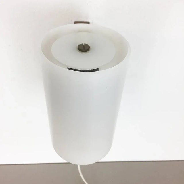 White Wall Light by Uno & Östen Kristiansson for Luxus Vittsjö Sweden, 1960s For Sale - Image 8 of 9