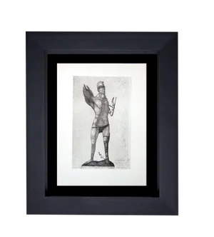 Abstract Paul Klee Lithograph Ltd Edition “The Hero With the Wing"