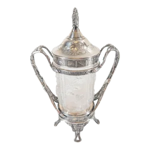 19th Century Reed & Barton Aesthetic Style Pickle Castor