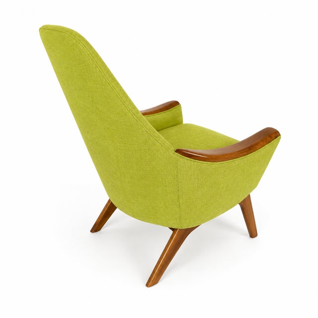 Mid-Century Modern Pair of Adrian Pearsall 1808-C Lounge Chairs - 2 For Sale - Image 3 of 4