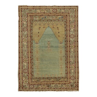 Vintage Turkish Rug With Rare Anatolian Tribal Design in Multicolor - Rug & Kilim For Sale
