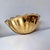 1970s Scalloped Brass Lotus Petal Wall Pocket; A Pair For Sale - Image 5 of 9
