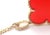 Van Cleef & Arpels Magic Alhambra Carnelian Pendant Long Rose Gold Necklace For Sale - Image 9 of 13